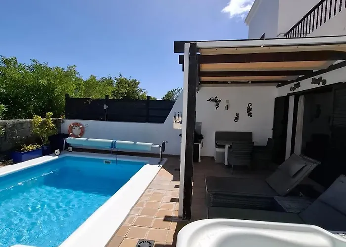 Casa Pedro - Duplex With Jacuzzi, Pool, Ac And Sea Views Nyaraló