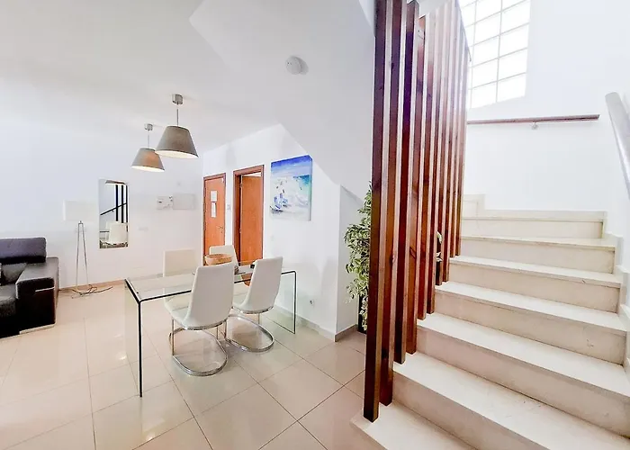 Semesterbostad Casa Pedro - Duplex With Jacuzzi, Pool, Ac And Sea Views